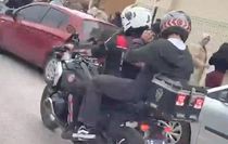 Kayseri'de polis ekipleri, öğrencileri sınava yetiştirdi