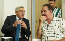 AK Partili Yayman, hastanede tedavi gören İbrahim Tatlıses'i ziyaret etti