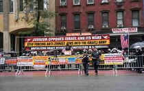 Ortodoks Yahudiler, New York'ta İsrail Devleti'ni ve zorunlu askerlik uygulamasını protesto etti