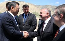 Kırgızistan'da Türk sermayeli 912 MW kapasiteli HES'in temeli atıldı