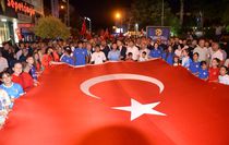 Çaycuma'da 15 Temmuz'un 10. yıl dönümünde yoğun katılımlı anma programı