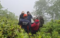 Rize'de yaylada kaybolan 3 yabancı uyruklu kişi kurtarıldı