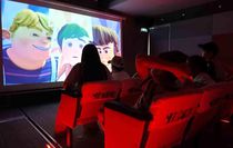 TRT sinema tırı, Kırıkkale'de çocuklarla buluştu