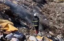 Erzin’de çöplük alanında çıkan yangın kontrol altına alındı