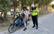 Bozüyük'te Motosiklet Sürücülerine Güvenli Sürüş Eğitimi