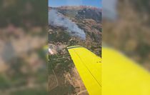 Kiraz’da ziraai alanda başlayan yangın ormana sıçradı