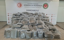 Hamzabeyli Gümrük Kapısı'nda 288 kilo esrar ele geçirildi