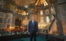 Ayasofya'da Tarihi Restorasyonun 3 Etabı Tamamlandı