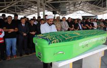 Girne'de hayatını kaybeden Balyemez son yolculuğuna uğurlandı