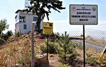Denizli'de 25 Kuleyle 7/24 Yangın Gözetimi