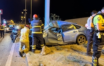 Kırıkkale'de Direğe Çarpan Otomobil: Sürücü Yaralandı