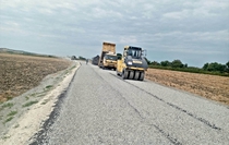 Edirne'de 4 km'lik yol yenilendi