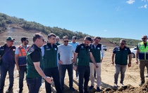 DSİ 11. Bölge Müdürü Yücegök'ten baraj inşaatlarında inceleme