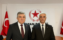 CHP Ankara İl Başkanı Yıldırım, Vatan Partisi Ankara İl Başkanı Reyhan'ı ziyaret etti