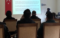 Bayburt Denetimli Serbestlik'in ilk yardım seminerinde konum SMS'i anlatıldı
