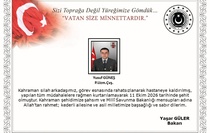 Görevi sırasında rahatsızlanan asker şehit oldu