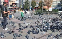 Tekirdağ Çorlu'da 16 dereceyi gören vatandaşlar park ve oyun alanlarına akın etti
