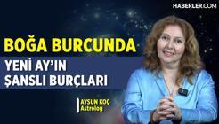 Boğa Burcunda Yeni Ay'ın Şanslı Burçları!