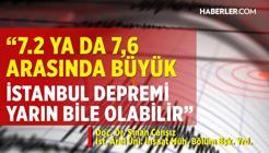 Doç. Dr. Sinan Cansız: 7.2 ya da 7.6 Arasında Büyük İstanbul Depremi Yarın Bile Olabilir