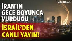İran'ın Füzelerle Vurduğu İsrail'den Canlı Yayın!