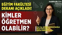 Prof. Dr. Adnan Ömerustaoğlu: Eğitimin Hedefi Düşünmek İçin Aklı Eğitmek Olmalı