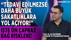 Prof. Dr. Ali Öçgüder: Ülkemizde En Sık Halı Saha Yaralanmaları Görülüyor