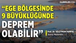 Süleyman Pampal: Ege Bölgesinde 9 Büyüklüğünde Deprem Olabilir