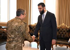 >Genelkurmay Başkanı Bayraktaroğlu, Suriye Cumhurbaşkanı Şara tarafından kabul edildi