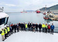 >Seven Vega gemisi Filyos Limanı'nda: 2026 hedefi için start verildi