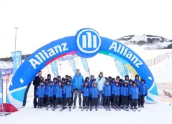 >Allianz Türkiye'den Palandöken'de kız çocuklarına uzun soluklu kayak desteği