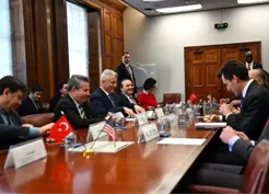 >Bakan Bolat, ABD Ticaret Bakanı Lutnick ile bir araya geldi