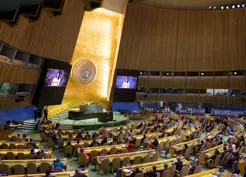 >BM Genel Kurulu, İsrail'in Gazze'ye insani yardımlara tam izin verecek karar tasarısını onayladı