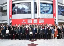 >Başkan Burkay, BTSO'nun yeni üyeleriyle bir araya geldi