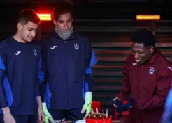 >Trabzonspor yeni yılın ilk antrenmanını yaptı