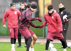 >Galatasaray, Atletico Madrid maçı hazırlıklarına başladı