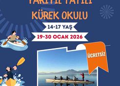 >Köyceğiz'de yarıyıl tatili kürek okulu başlıyor