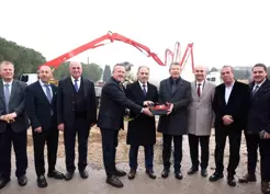 >Denizli OSB Teknopark inşaat alanında inceleme yapıldı