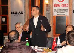>MÜSİAD Antalya'dan iş dünyasını buluşturan dost meclisi etkinliği