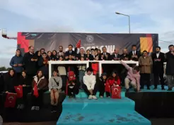 >Gençlik ve Spor Bakanı, Eskişehir'de Spor Salonu Temel Atma Törenine Katıldı