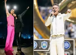 >Robbie Williams, Beatles'ın rekorunu kırarak tarihe geçti