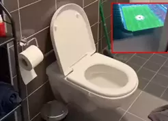 >Bu tuvaletin manzarası sosyal medyayı salladı! Bilet kesilse saniyeler içinde tükenir