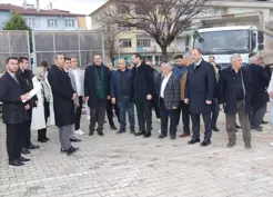 >AK Parti Amasya Milletvekili İpek, Taşova'da incelemede bulundu
