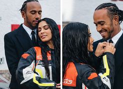 >Kim Kardashian Lewis Hamilton aşkı fotoğraflarla kanıtlandı