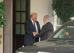 >ABD Başkanı Trump ile İsrail Başbakanı Netanyahu'nun görüşmesi sona erdi