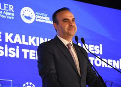 >Bakan Kacır, Aksaray'da atık su arıtma tesisinin temel atma töreninde konuştu Açıklaması