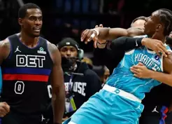 >NBA'de Hornets-Pistons maçındaki olaylar sonrası 4 oyuncuya ağır ceza