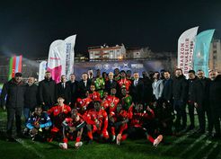 >Trabzon'da 2. Uluslararası Öğrenci Futbol Turnuvası düzenlendi