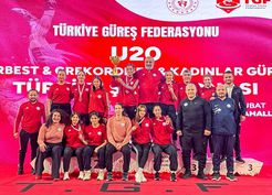 >Türkiye 20 Yaş Altı Güreş Şampiyonası, Ankara'da sona erdi