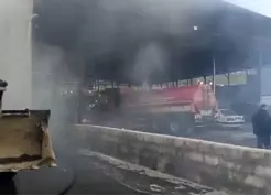 >Gaziantep'te biber fabrikasında korkutan yangın