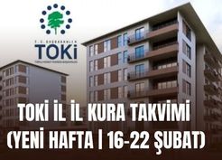 >TOKİ İL İL KURA TAKVİMİ (YENİ HAFTA | 16-22 ŞUBAT): Bu hafta hangi illerin kurası çekilecek?